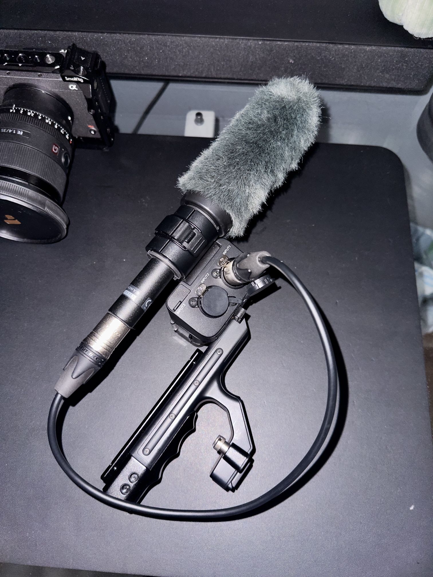 Sony XLR-H1 XLR Handle Unit With Sony XLR Mic
