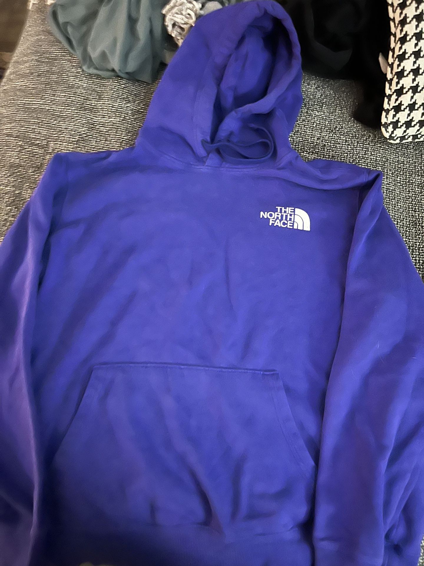 The North Face Men’s Purple Pullover Hoodie (Size L)