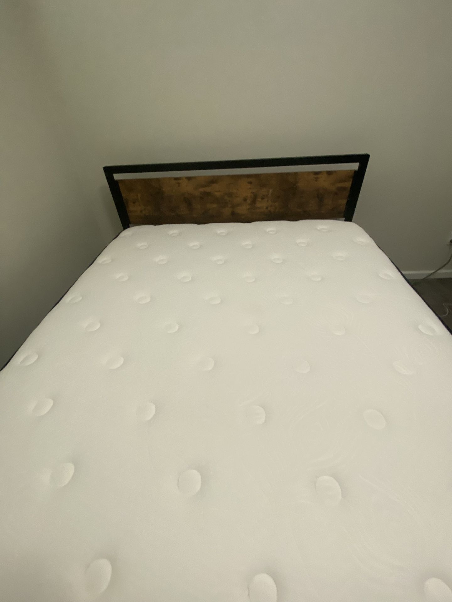 Queen Mattress and bed frame