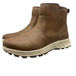 Khombu Womens Size 9M Sienna All Weather Fur Lined Brown Boots