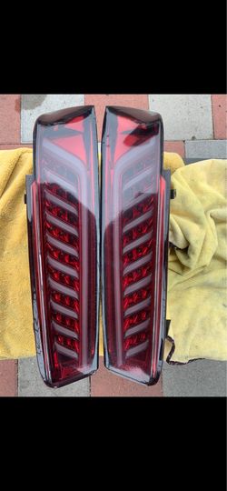 Chevy Camaro Morimoto side markers -spec d sequential rear tail lights