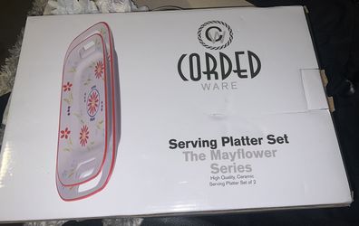 Serving Platter Set (Glass) $14