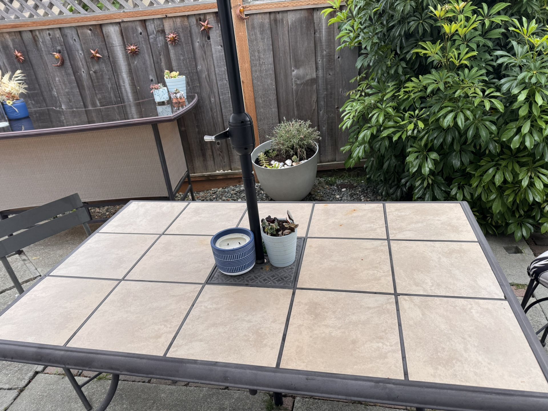 Tile Patio Table