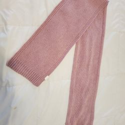 Merona brand knit scarf in a pinkish, mauve color