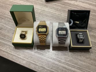 Casio Ring Watch Set