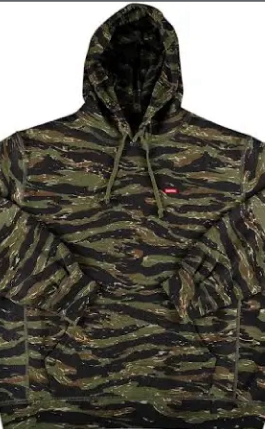 Supreme Camo Tiger Striped Hoody