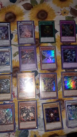 Rare and Ultra rare Yugioh cards