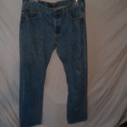 Mens Vintage Levi 517 Blue Jeans 34x36