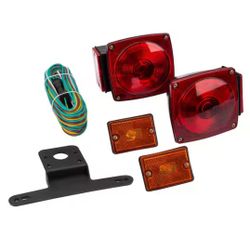TowSmart Standard 80 in. Under Trailer Light Kit with Side Marker Lights=D2-20