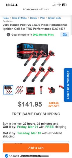 Performance ignition coils Never Used