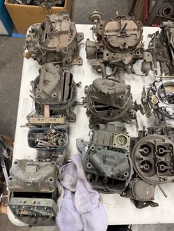 Holley, edlebrock , quadrajet carburetors