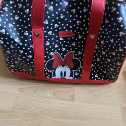 Minnie Mouse duffle Luggage With Wheels