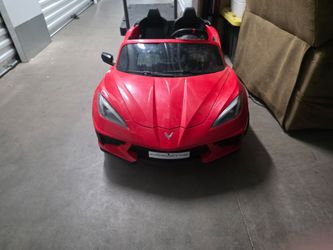 Kids Red Corvette