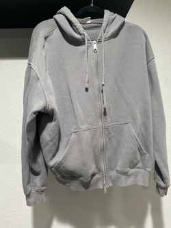 Grey two zip up