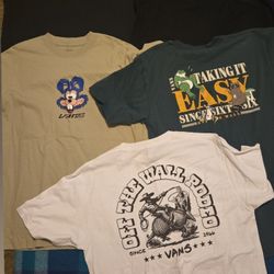 Men's Vans TShirts Size Medium Take All For $20 /$4 Each