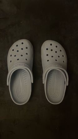 Light blue crocs