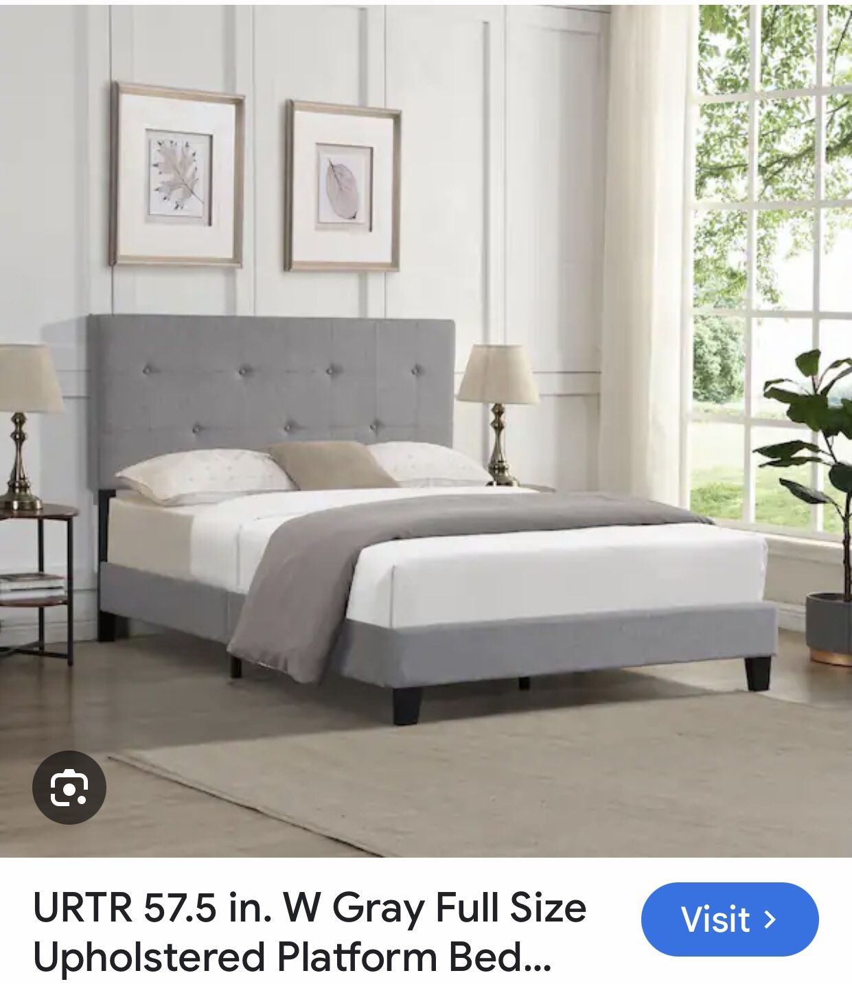 Full Bed Frame (NO Mattress)