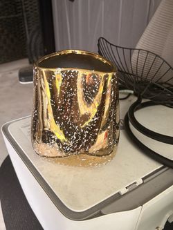 2 Gold Ceramic Home Accessory