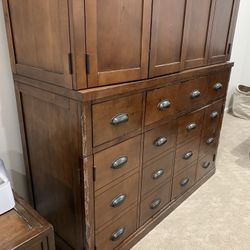 Pottery Barn Armoire - Selling Top Hutch