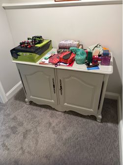 Habersham wood cabinet painted