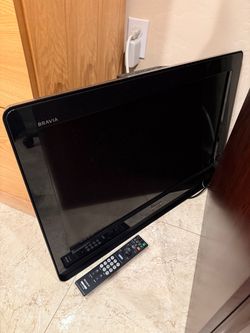 25” Sony Bravia Tv with Remote