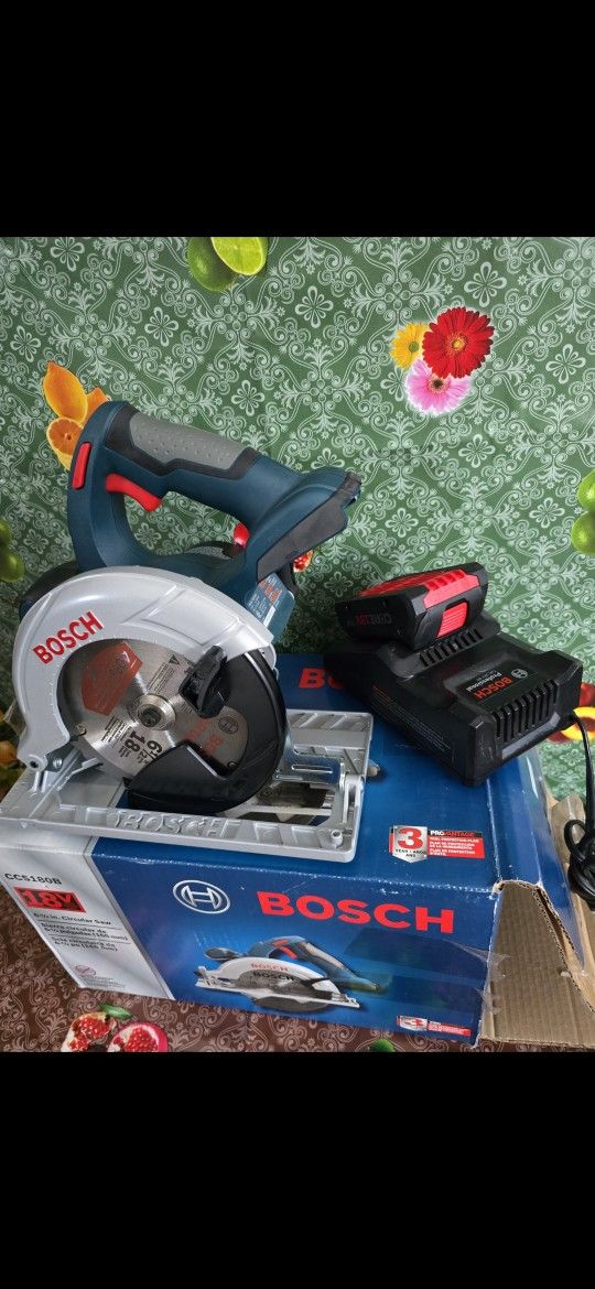 BOSCH 18-VOLT 6-1/2 IN CORDLESS CIRCULAR SAW