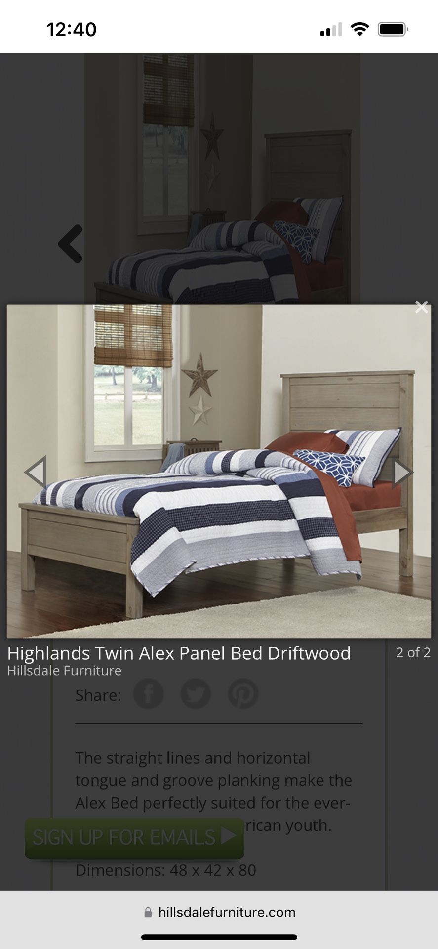 Twin BedRoom Set 