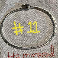 James Avery Hammered Hook Bracelet 