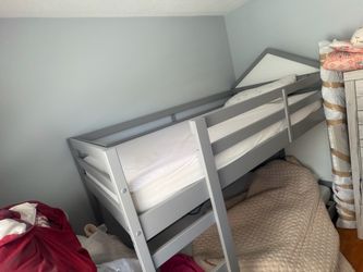 Twin Over Twin House Bunk Bed – Like New!