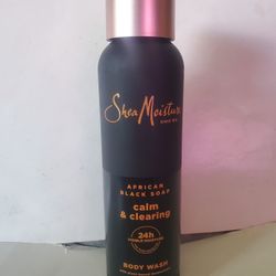 SheaMoisture African Black Soap Calm & Clearing Body Wash 18 Oz