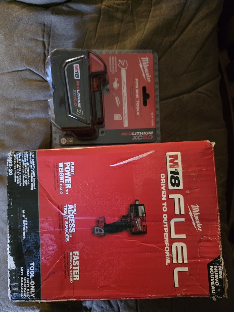 Milwaukee M18 Mid Torque And.battery
