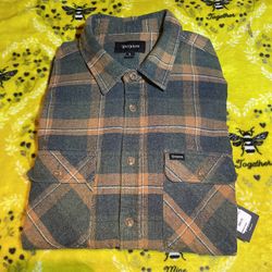 Brixton Flannel Size Large 