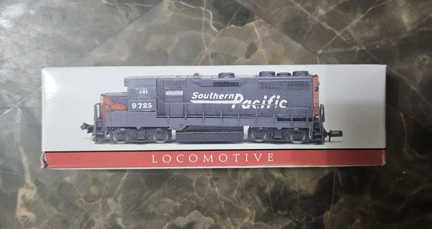 Reader's Digest Southern Pacific High Speed Metal Products N Scale Locomotive