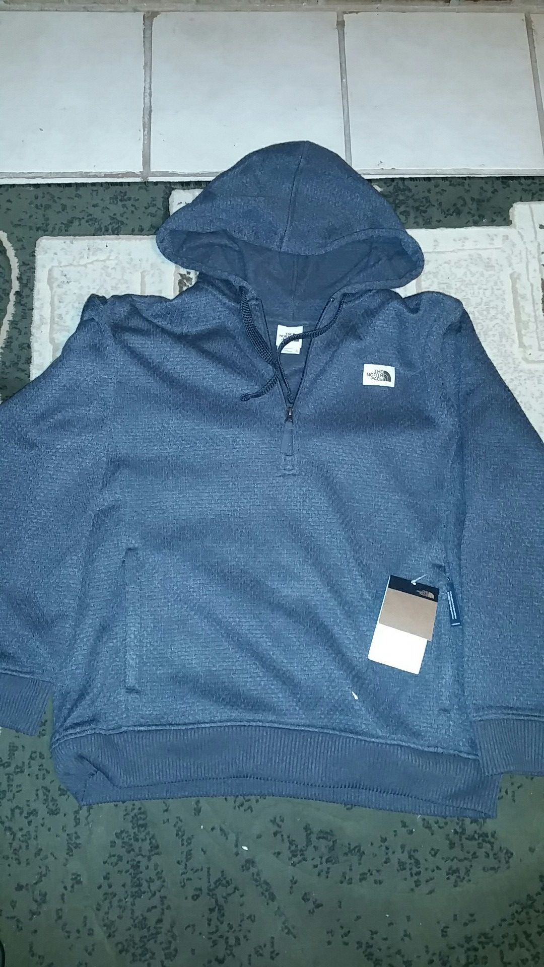 NORTH FACE CURRAN TRAIL 1/4 ZIP HOODIE