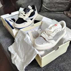 Travis Scott Aj1 Low (Supreme & Stussy)