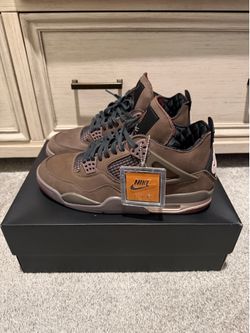 Jordan 4 A-Ma-Maniere Dark Mocha DS mens size 10