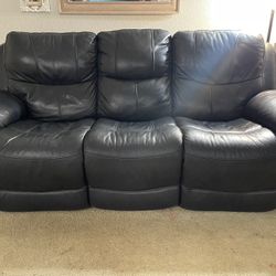Leather Sofa 