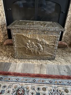 Antique Kindling/Coal Box
