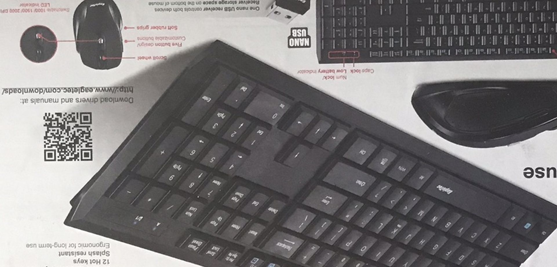 Wireless Keyboard And Mouse New Never Used