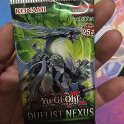 Yu Gi Oh booster pack