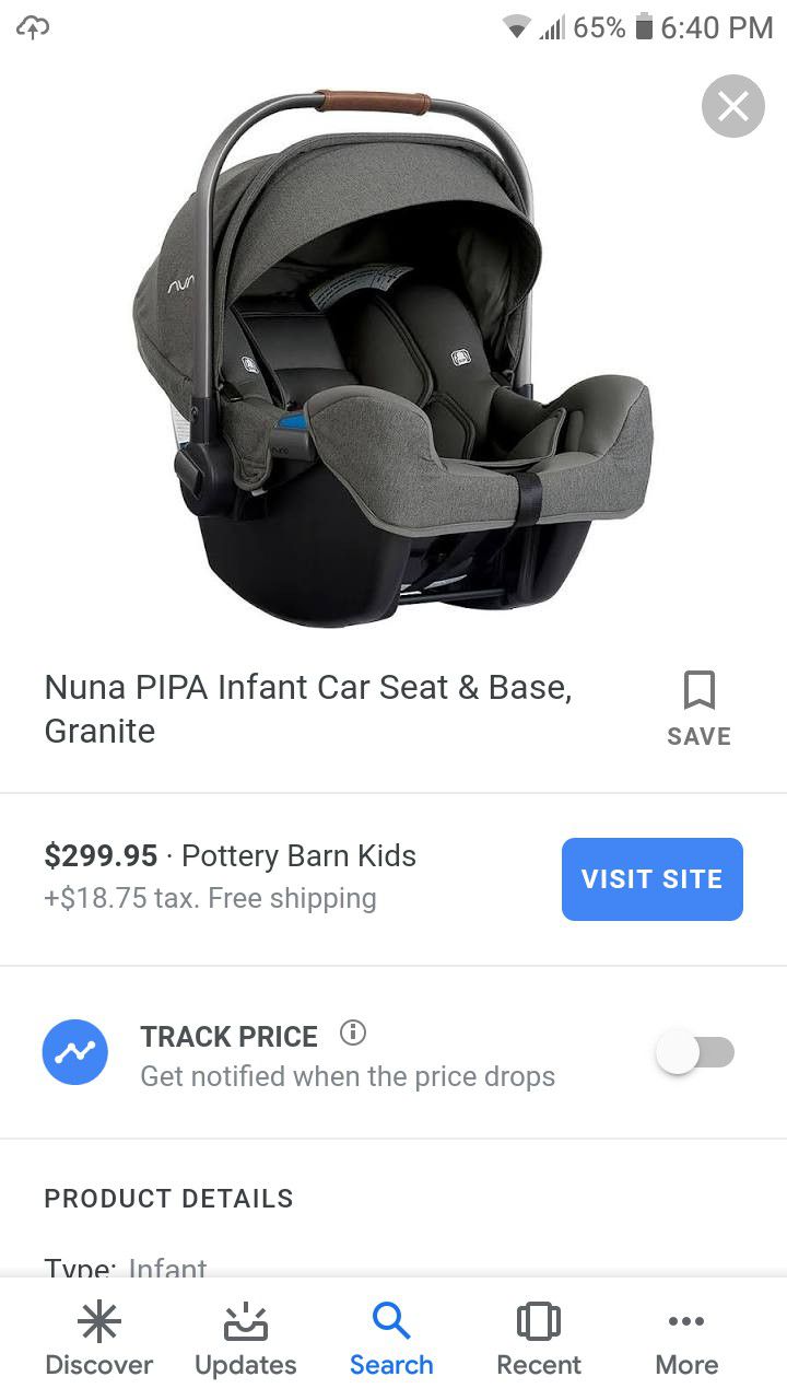 2017 Nuna car seat