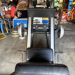 SMITH MACHINE LEGG/SQUAT PRESS