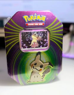Pokémon Mighty Mysterious Tin – Mimikyu | Factory Sealed | 2021