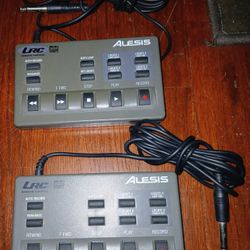 2 Alesis LRC ADAT Type II Remote Control Units