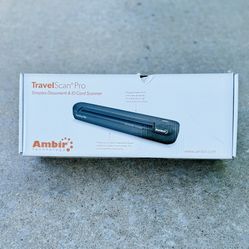 Ambir TravelScan Pro Simplex Document & ID Card Scanner