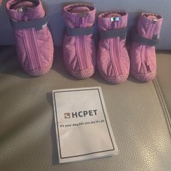 Dog Boots Breathable Dog Shoes for Medium Large Dogs, Anti-Slip Dog Booties Paw