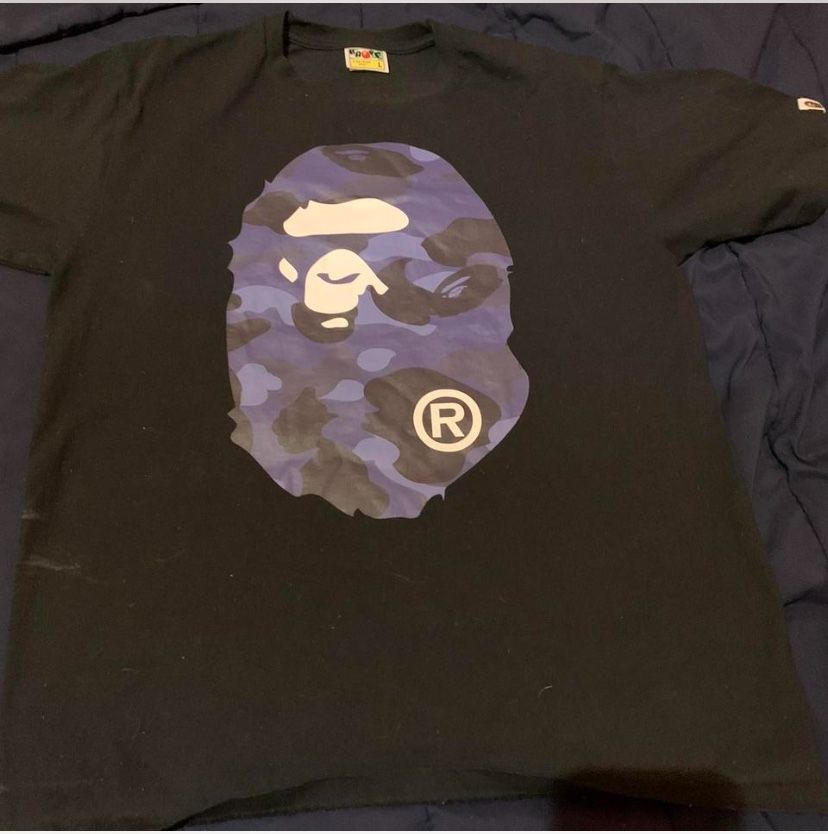 bape shirt sz L