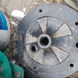 1 Front And 1 Rear Early Vw Original German Drums