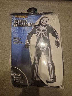Skelebones costume large 12-14