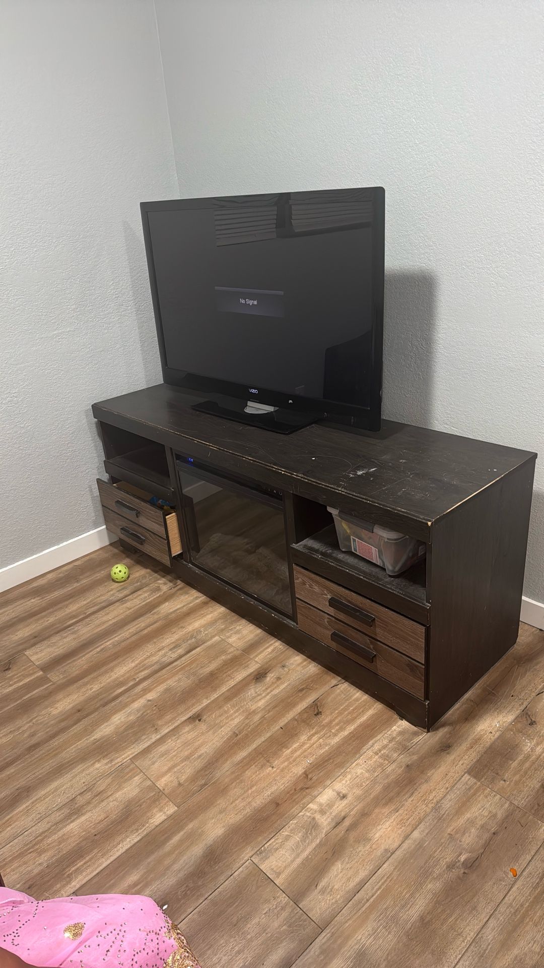 Free TV and Fire Pit TV Display 